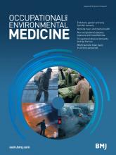 Occupational and Environmental Medicine: 72 (8)