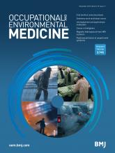 Occupational and Environmental Medicine: 73 (11)