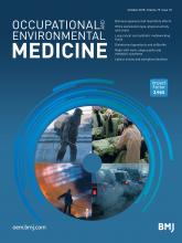 Occupational and Environmental Medicine: 75 (10)