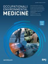Occupational and Environmental Medicine: 76 (6)