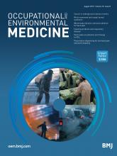 Occupational and Environmental Medicine: 76 (8)